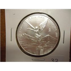 2010 MEXICO SILVER LIBERTAD UNC 1 OZ.