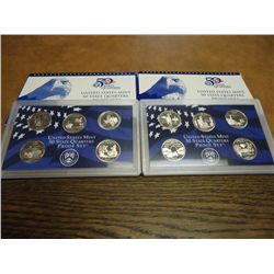 2003 & 2004 US 50 STATE QUARTERS PF SETS