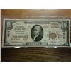 Image 1 : 1929 TYPE II $10 NATIONAL CURRENCY WARREN NATIONAL