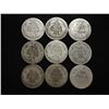 Image 2 : 9 ASSORTED 1870'S SEATED LIBERTY DIMES