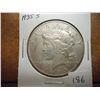 Image 1 : 1935-S PEACE SILVER DOLLAR