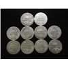 Image 2 : 10 ASSORTED BARBER DIMES