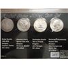 Image 2 : 20TH CENTURY SILVER QUARTER COLLECTION