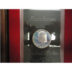 1972-S IKE SILVER DOLLAR PF (BROWN PACK)