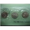 Image 2 : 1980 P/D/S SBA DOLLAR SOUVENIR SET