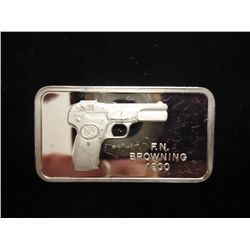 32.8 GRAM STERLING SILVER INGOT 1900 F.N.