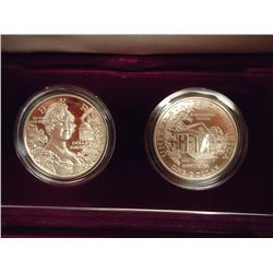 1999-P PROOF & UNC DOLLEY MADISON SILVER DOLLARS