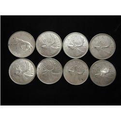 $2 FACE VALUE CANADIAN  SILVER 25 CENTS