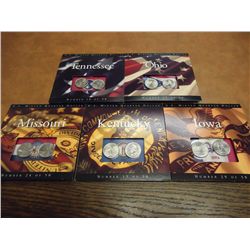5 US MINT 50 STATE QUARTERS P & D SETS UNC
