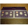 Image 1 : 1990 & 1991 US PROOF SETS (WITH BOXES)