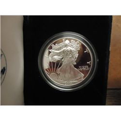2001-W PROOF AMERICAN SILVER EAGLE