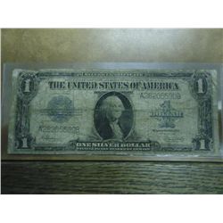 1923 LARGE SIZE $1 SILVER CERTIFICATE HORSE