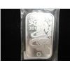 Image 1 : 1 OZ. .999 FINE SILVER INGOT 2013 SNAKE RAND