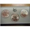 Image 2 : 1983 P/D/S UNC SILVER DOLLAR SET OLYMPIC 3 COINS