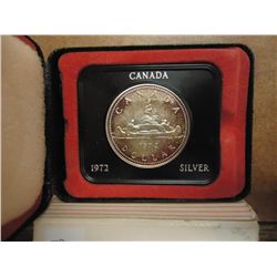 1972 CANADA SILVER DOLLAR (PF LIKE) .3750 OZ. ASW