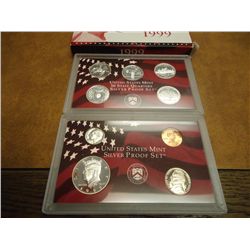 1999 US SILVER PROOF SET (WITH BOX)