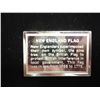 Image 2 : 27 GRAM STERLING SILVER FLAG INGOT NEW ENGLAND