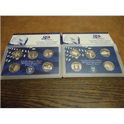 1999 & 2000 US 50 STATE QUARTERS PROOF SETS