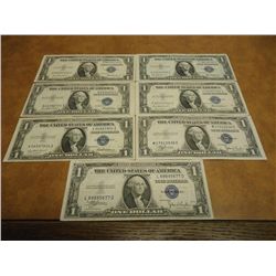 2-1935-C & 5-1935-F $1 SILVER CERTIFICATES