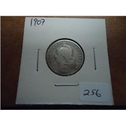 1907 ARGENTINE 20 CENTAVOS