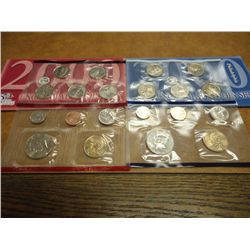2000 US MINT SET (UNC) P/D (WITH ENVELOPE)
