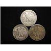 Image 2 : 1935-S,39-S & 43-D WALKING LIBERTY HALF DOLLARS