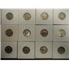 Image 2 : 12 BUFFALO NICKELS OLD DEALER STOCK SEE DESCRIPT.
