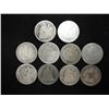 Image 1 : 10 ASSORTED 1850'S SEATED LIBERTY DIMES