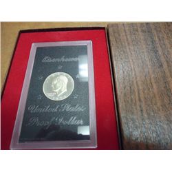 1974-S IKE SILVER DOLLAR PF (BROWN PACK)