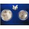 Image 1 : 1986-P & D STATUE OF LIBERTY 2 COIN UNC SET