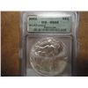 Image 1 : 2001 AMERICAN SILVER EAGLE ICG MS69