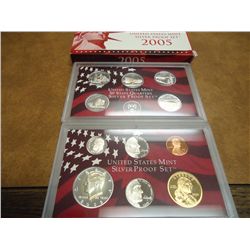 2005 US SILVER PROOF SET (WITH BOX)