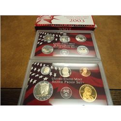 2003 US SILVER PROOF SET (WITH BOX)