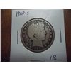 Image 1 : 1907-S BARBER HALF DOLLAR