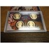 Image 1 : 2010 US PRESIDENTIAL DOLLAR PROOF SET WITH BOX