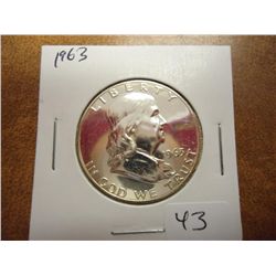 1963 FRANKLIN HALF DOLLAR PROOF