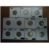 Image 1 : 1900-1912 LIBERTY "V" NICKELS NO 1909 11 COINS
