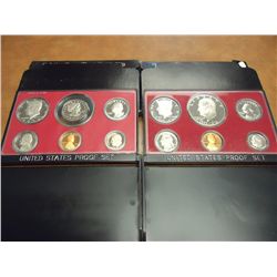 1976 & 1979 US PROOF SETS (WITH BOXES)