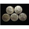 Image 1 : 4 ASSORTED 40% SILVER KENNEDY HALF DOLLARS