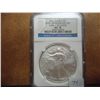 Image 1 : 2011 AMERICAN SILVER EAGLE NGC MS70
