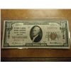 Image 1 : 1929 TYPE I $10 NATIONAL CURRENCY BANK OF AMERICA