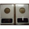 Image 2 : 2 ANACS JEFFERSON NICKELS SLABS SEE DESCRIPTION