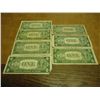 Image 2 : 1935-A-G $1 SILVER CERTIFICATES 7 BILLS