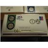 Image 2 : 5 US MINT 50 STATE QUARTERS FDC'S 1999 DELAWARE,