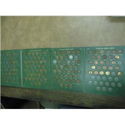 GREAT STARTER ALBUM OF LINCOLN CENTS 1909-64 IN