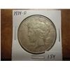 Image 1 : 1934-D PEACE SILVER DOLLAR