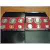 Image 1 : 1973 & 1974 US PROOF SETS (WITH BOXES)