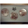 Image 1 : 1984 P/D/S US UNC OLYMPIC SILVER DOLLARS