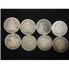 Image 1 : 8 ASSORTED 1850'S SEATED LIBERTY DIMES