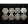 Image 2 : 8 ASSORTED 1850'S SEATED LIBERTY DIMES